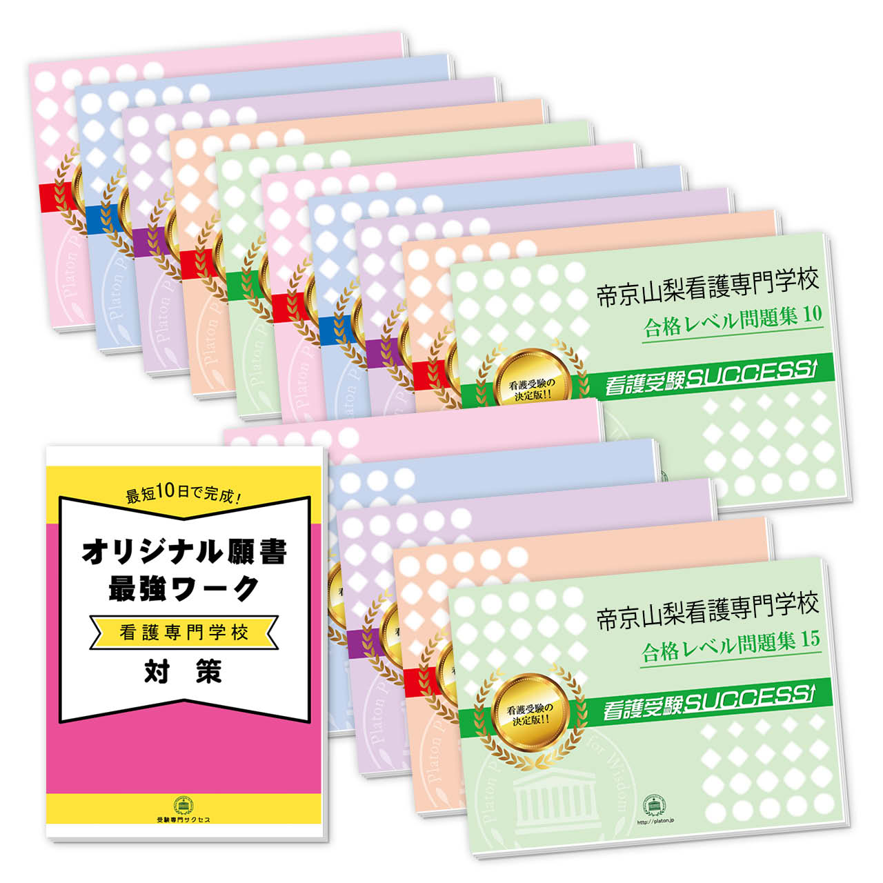 帝京山梨看護専門学校・受験合格セット|看護・医療系専門学校 志望校別問題集・看護・医療受験サクセス 帝京山梨看護専門学校・受験合格セット|看護・医療系専門学校 志望校別問題集・看護・医療受験サクセス